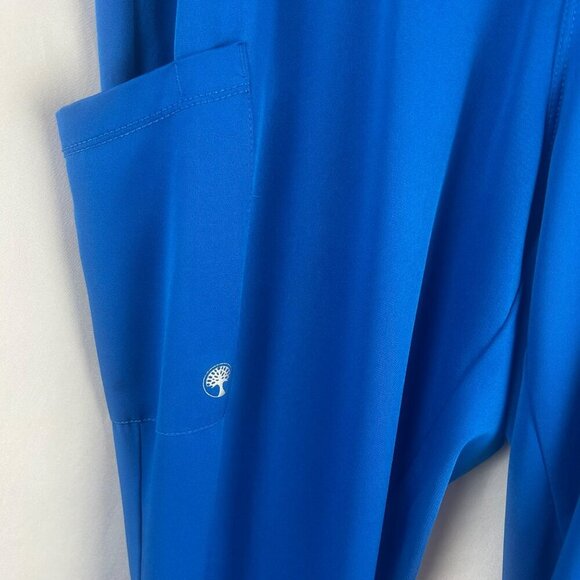 HH Works Healing Hands Scrub Pants Men XL Galaxy Blue Style 9590 Ryan Straight - Picture 4 of 10